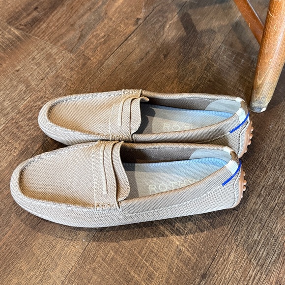 Rothy's Driver Latte Flats Shoes 8.5 - Picture 2 of 6